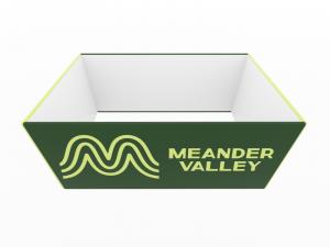 TF-1009 (3D) Tapered Square Hanging Sign -- View 2